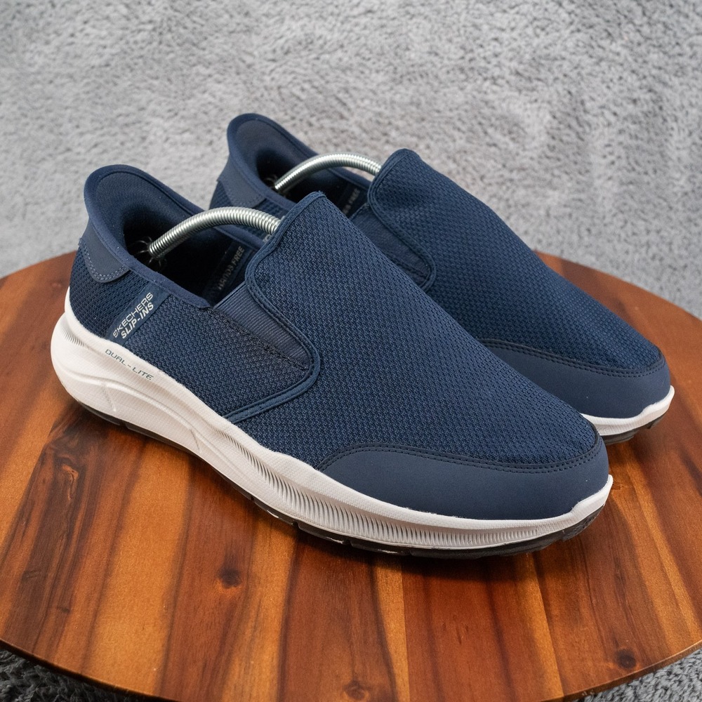 Skechers Hands Free Slip-ins Relaxed Fit Equalizer 5.0 Drayze Men Shoes 11 XW